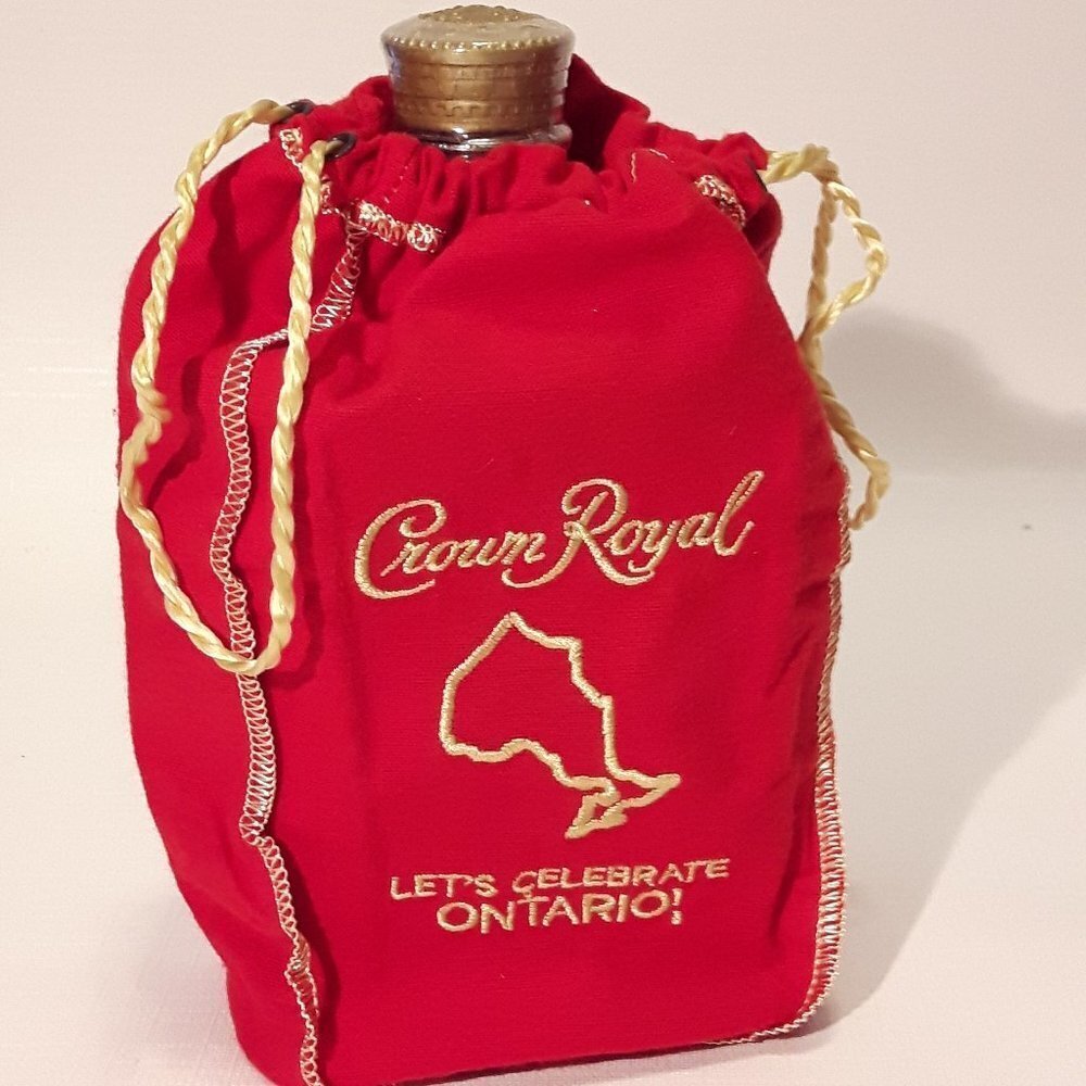 COPY - Rare Crown Royal Bag Celebrate Ontario NEW